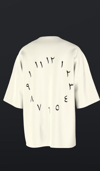 ARABIC NUMREALS UNISEX TEE